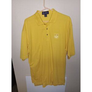 Byron Nelson NFL Polo Yellow Premium Cotton Size Small